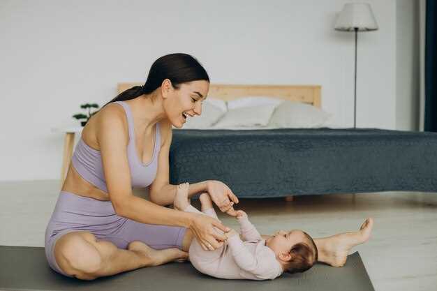 Фитнес для мам — занимаемся вместе с малышом